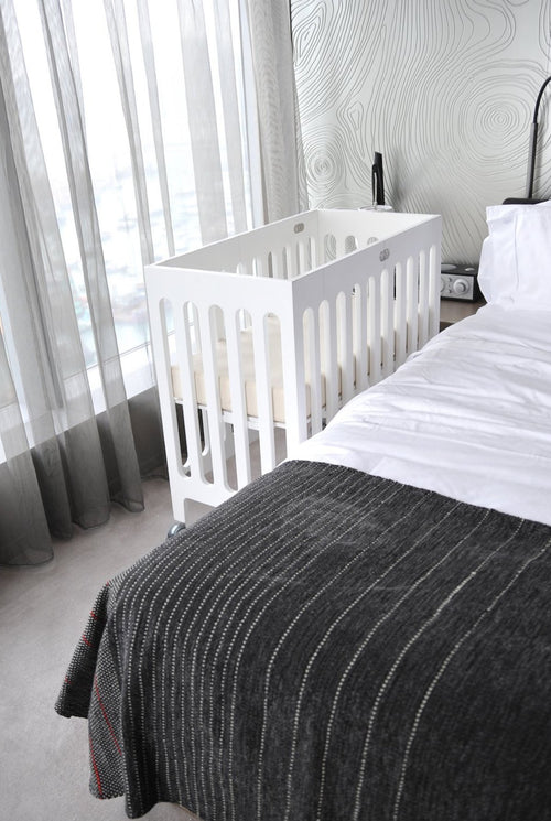 alma mini cot + mattress