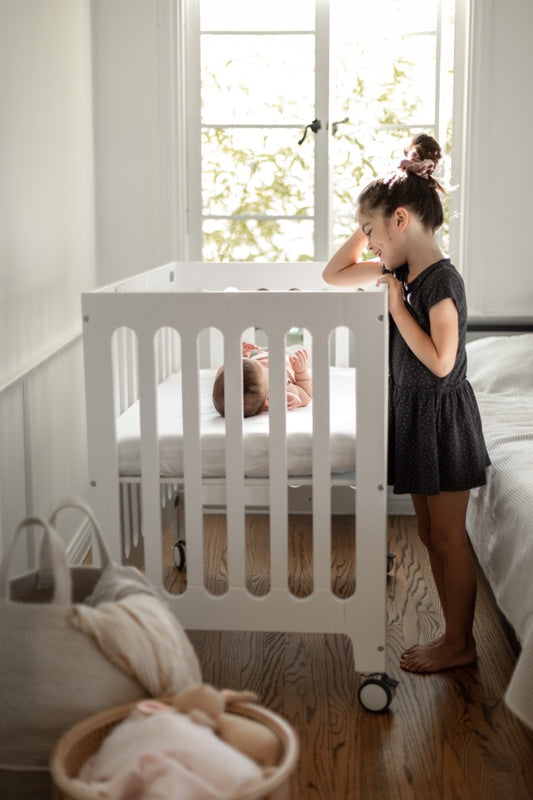 alma mini+ cot bedside cot