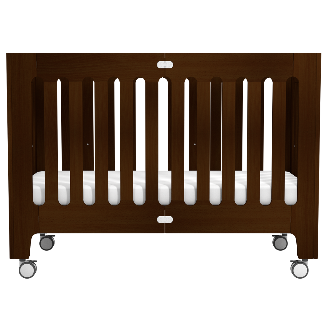 alma max standard convertible cot bed + mattress