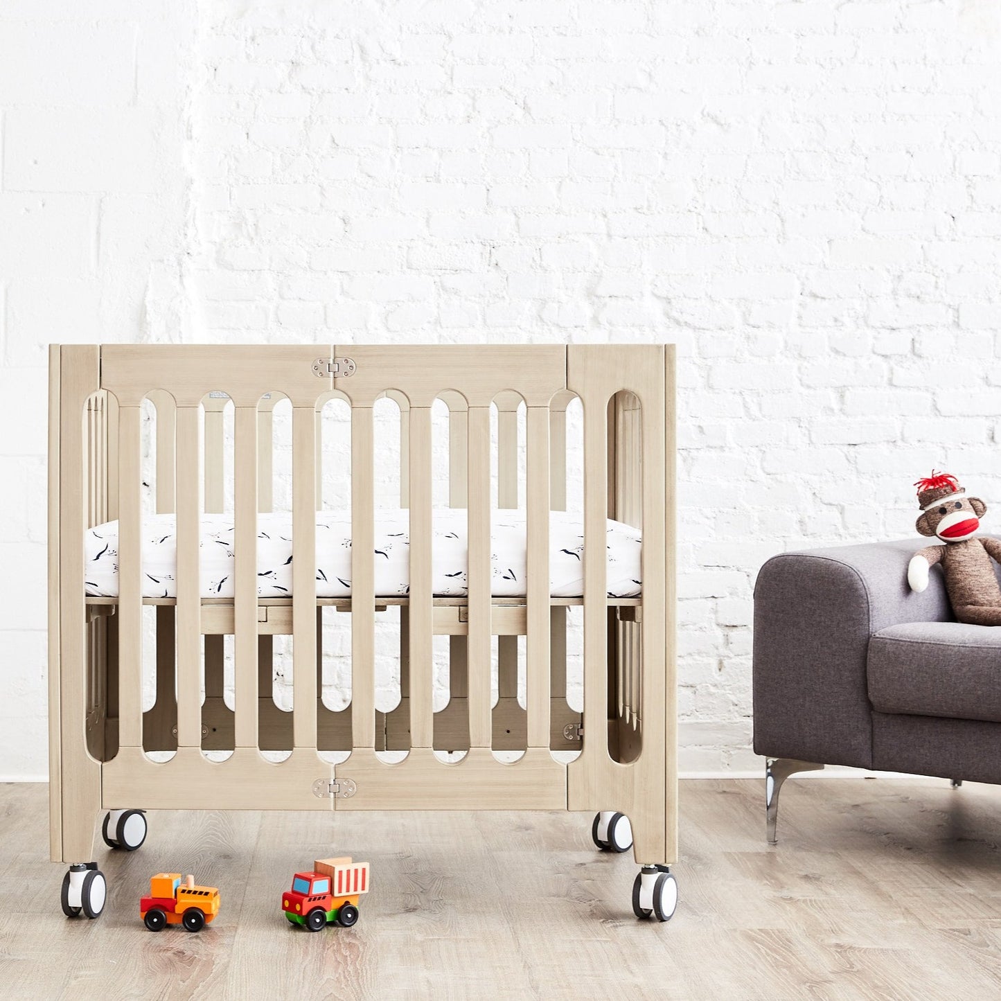 alma mini cot + mattress