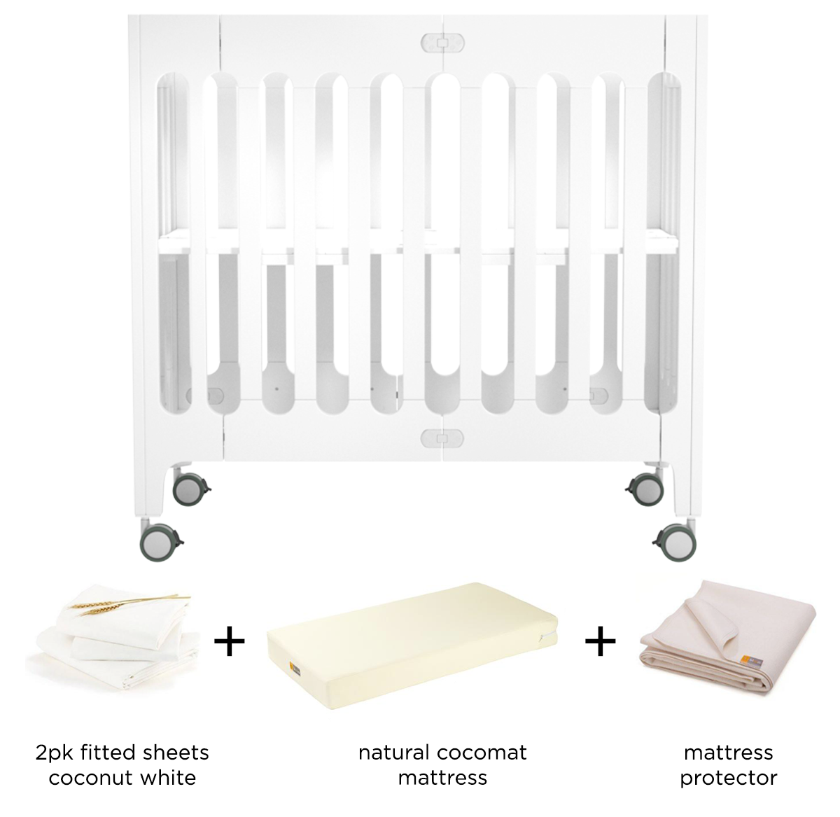 alma mini cot bundle