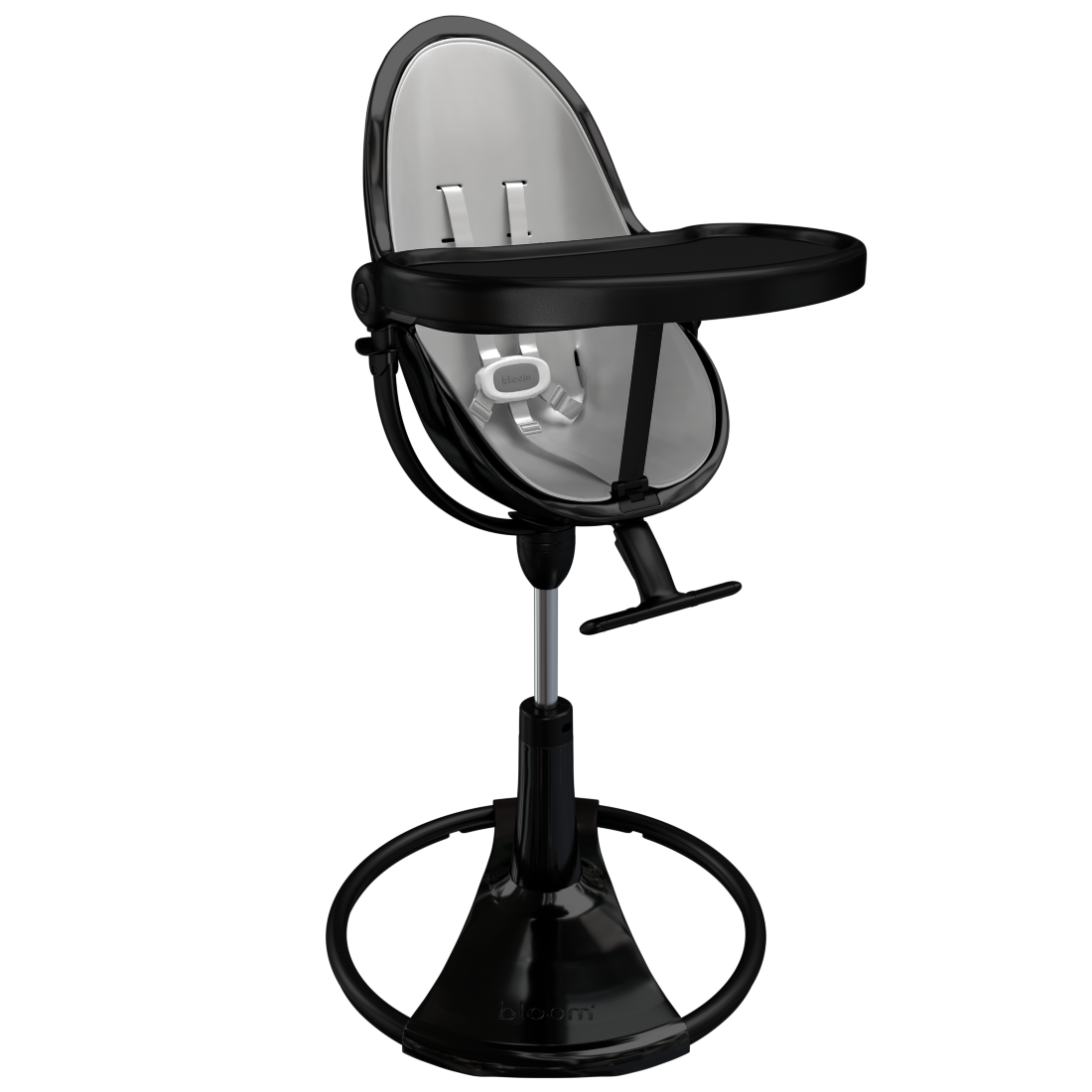 noir / lunar silver | variant=noir / lunar silver, view=highchair