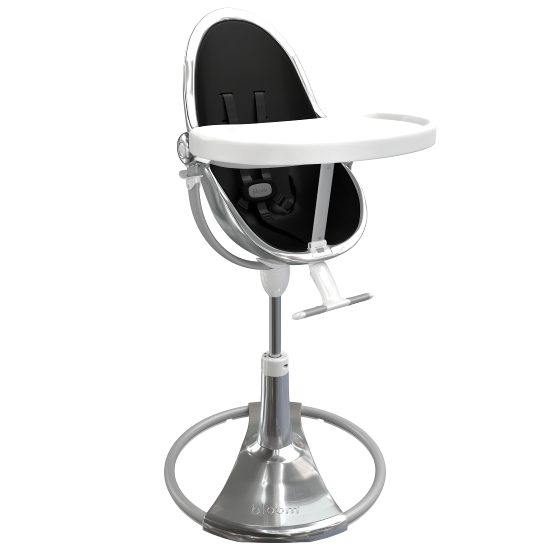silver / midnight black | variant=silver / midnight black, view=highchair