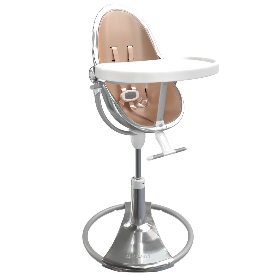 silver / rose gold | variant=silver / rose gold, view=highchair