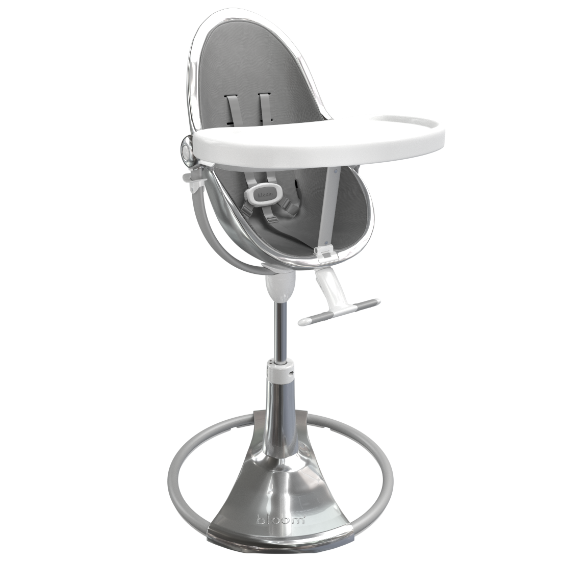 silver / snakeskin grey | variant=silver / snakeskin grey, view=highchair