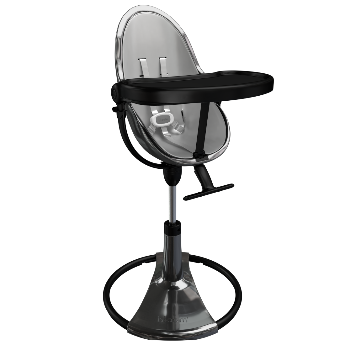 titanium / lunar silver | variant=titanium / lunar silver, view=highchair