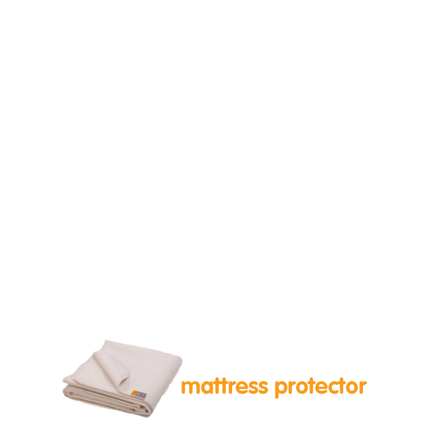 UK standard size cot bed mattress protector