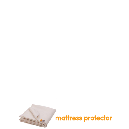 UK standard size cot bed mattress protector