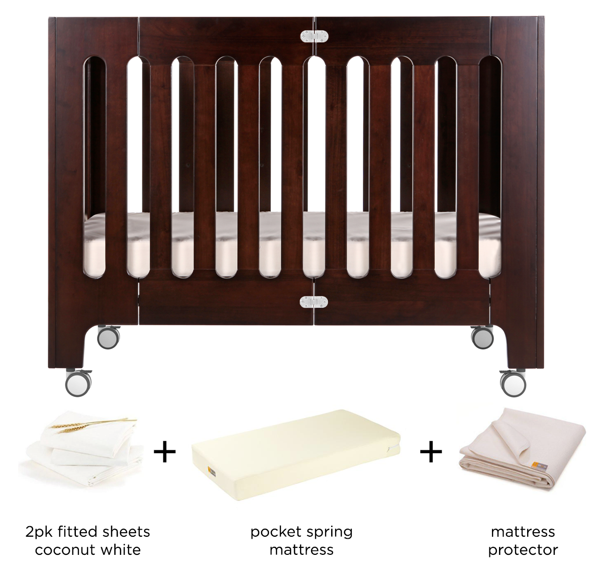 alma papa cot bed bundle