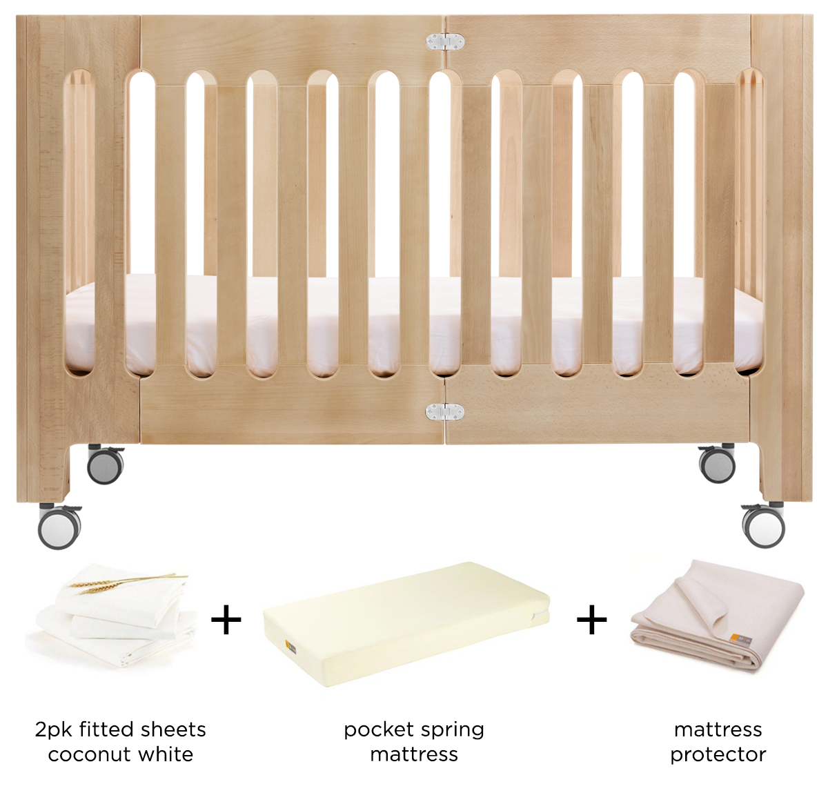 alma max cot-bed bundle