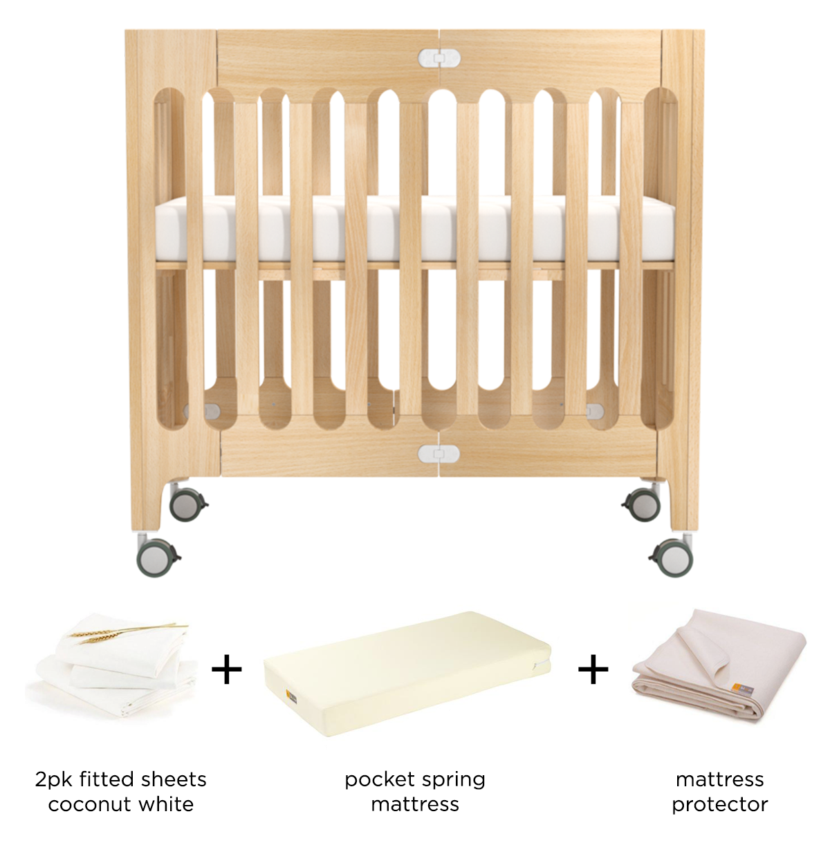 alma mini cot bundle